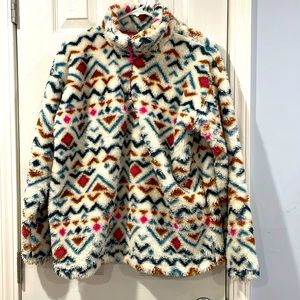 Preloved teddy bear sweater Eddy Bauer L